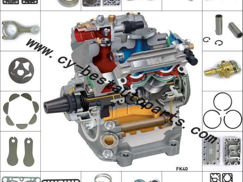 BOCK 博客 FK40 COMPRESSOR AND PARTS壓縮機配件