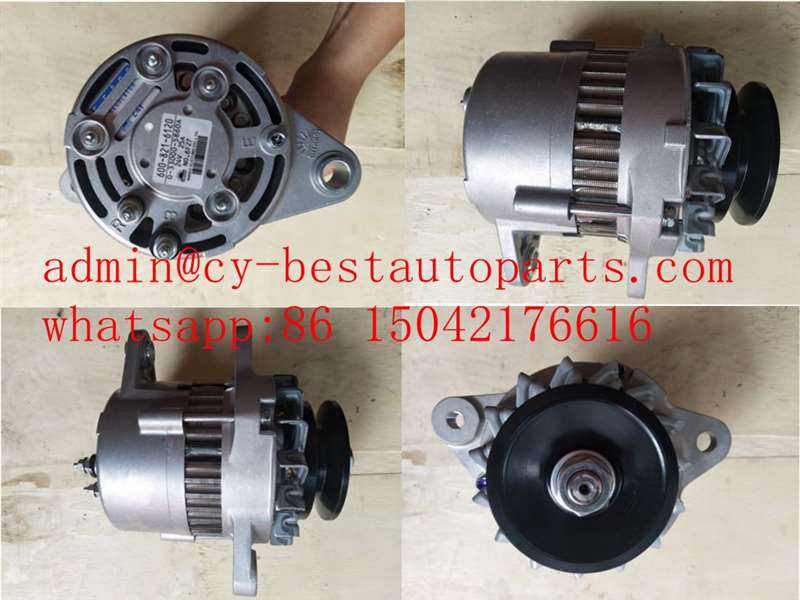 KOMATSU 6D105 NIKKO發電機ALTERNATOR 0-33000-5860 0330005840 0330005850 0330005880 600-821-6120